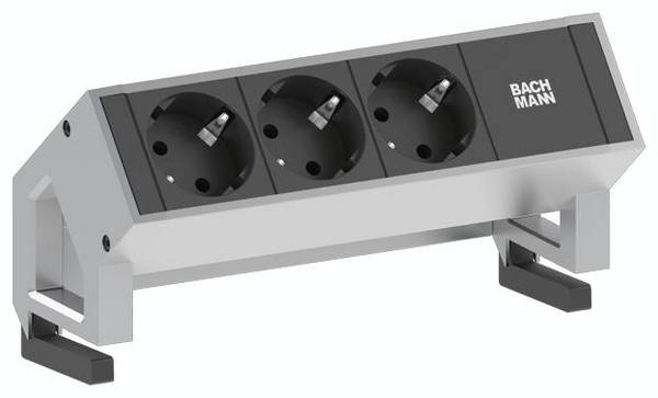 BACHMANN DESK2 3xCEE7/3 Strom 0,2m