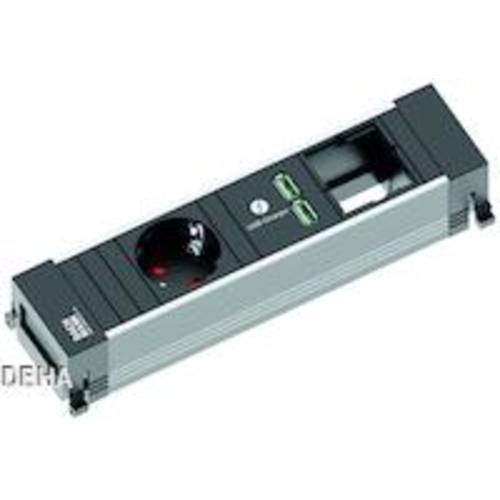 BACHMANN Power Frame 1x UTE (Frankreich) 1x USBCharger 1x ABD Strom 0,1m GST18