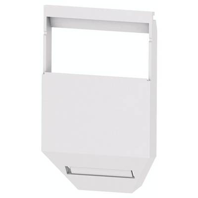 Weiße Wandeinbauleuchte mit rechteckiger Form und nach unten gerichteter Lichtöffnung. Ideal für Treppen oder Korridore.