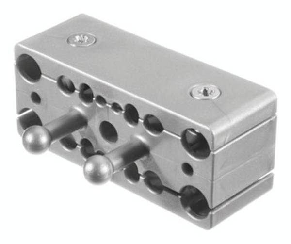 Bachmann Endstück 930.092 Kunststoff Silber Inhalt: 1 St.