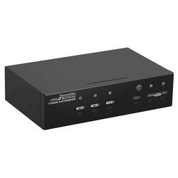 Image of Bachmann 903.211 HDMI®, VGA, Audio, stereo (3.5 mm Klinke) HDBaseT Extender (Verlängerung) über Netzwerkkabel RJ45