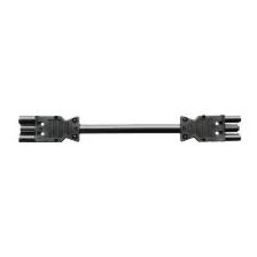 Thumbnail - BACHMANN Geräteverlängerung GST18-3 Stecker/Kupplung, schwarz, 2 m