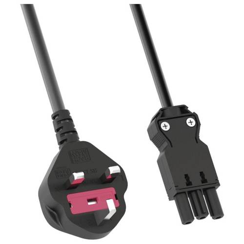 BACHMANN Zuleitung H05VV-F 3G1,5mm², L: 4,0m sw ISV/UK