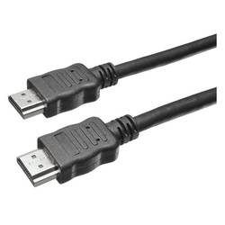 Image of Bachmann HDMI Anschlusskabel HDMI-A Stecker, HDMI-A Stecker 3.00 m Schwarz 918.019 HDMI-Kabel