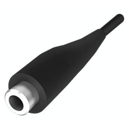 Bachmann 917.157 Klinken-Steckverbinder 3.5 mm Buchse, gerade Stereo Schwarz 1 St.