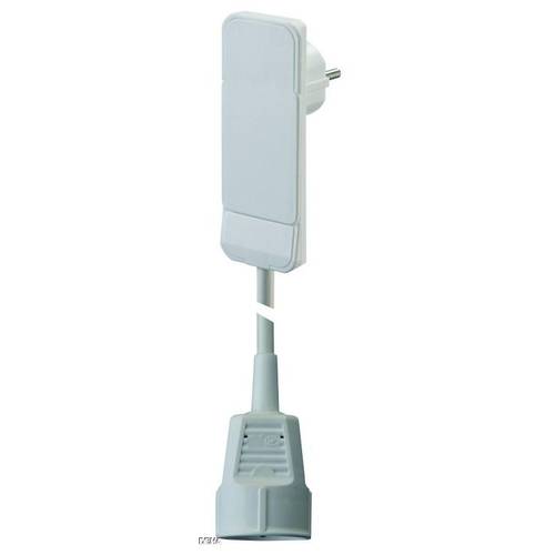 Thumbnail - Bachmann 933.006 Strom Verlängerungskabel 16 A Weiß 1.50 m H05VV-F 3G 1,5 mm²