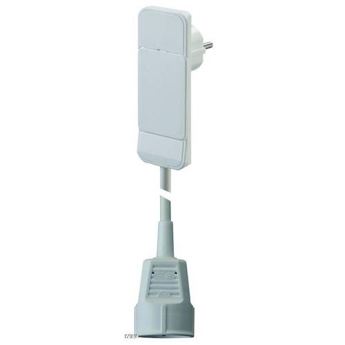 Bachmann 933.013 Strom Verlängerungskabel 16 A Weiß 1.50 m H05VV-F 3G 1,5 mm²