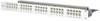 Metz Connect 130886-E 50 Port Netzwerk-Patchpanel 483 mm (19") CAT 3 1 HE Silber Bestückt