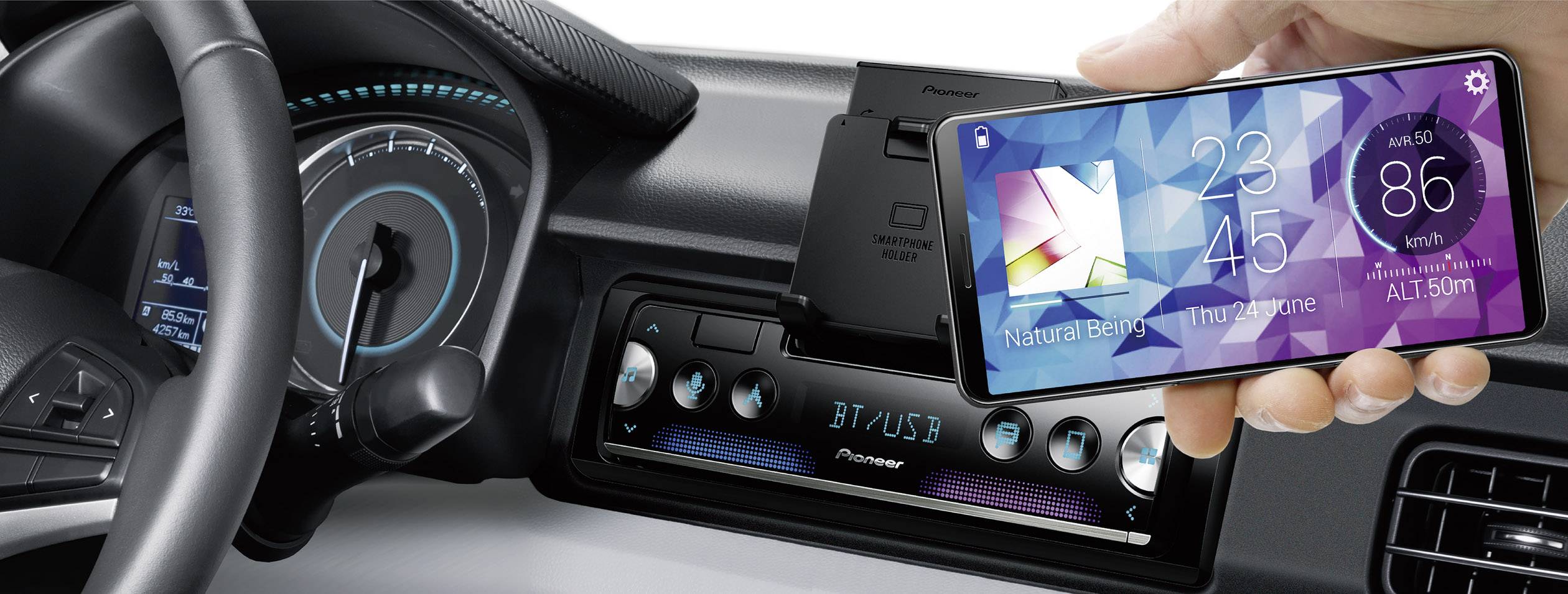 Pioneer SPH-10BT Autoradio AppRadio, Bluetooth®-Freisprecheinrichtung-1