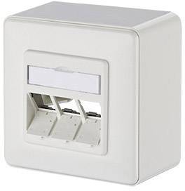 METZ CONNECT 130B20D30002KE, RJ-45, 3 Modul(e), Beige, 85 mm, 35 mm, 85 mm