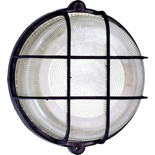 AS Schwabe Feuchtraumleuchte LED E27 100 W Schwarz