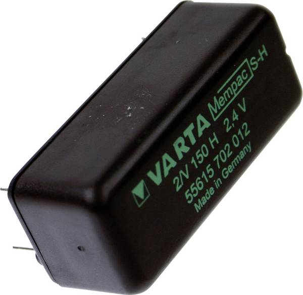 Varta Mempac 2/V150H Knopfzellen-Akku Mempec NiMH 150 mAh 2.4 V 1 St.