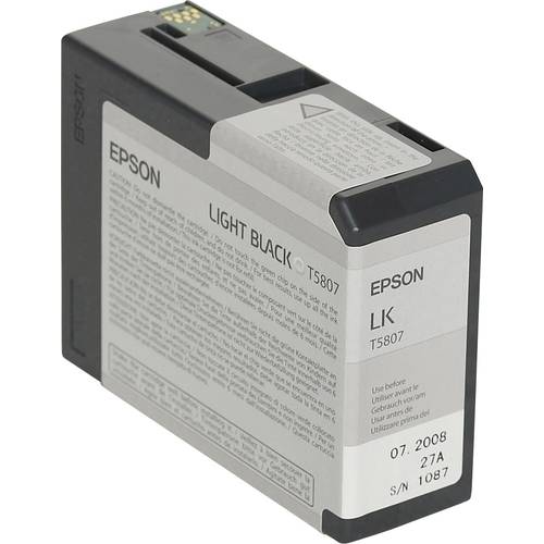 Epson Druckerpatrone T5807 Original Schwarz C 13 T 580700