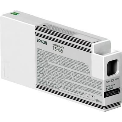 Original Epson C13T596800 / T5968 Druckerpatrone Matt Schwarz-0