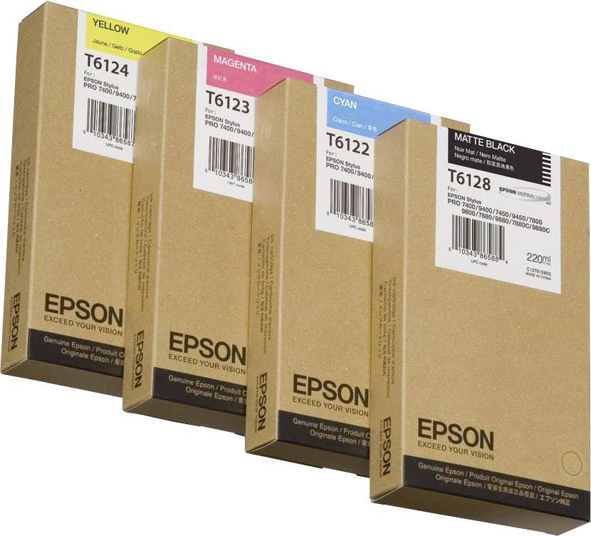 Epson Druckerpatrone T6123 Original Magenta C 13 T 612300