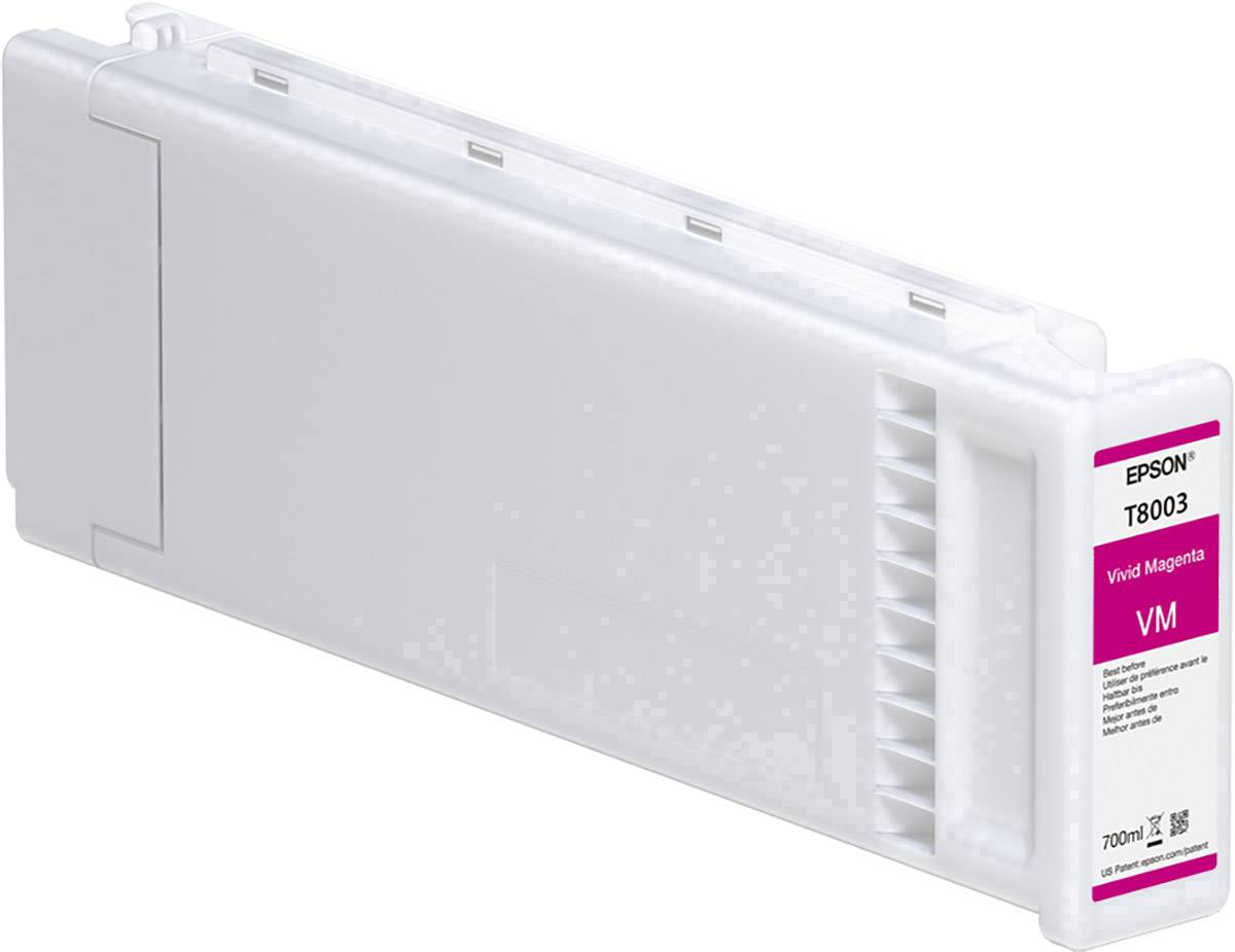 Epson T8003 - 700 ml - Vivid Magenta - Original - Tintenpatrone - für SureColor SC-P10000, SC-P20000, SC-P20000SE