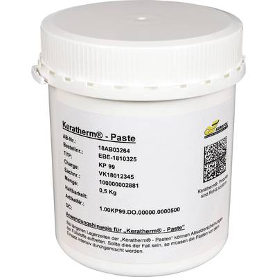 Kerafol KERATHERM KP99 500 g Wärmeleitpaste 9.2 W/mK 500 g Temperatur (max.): +200 °C 