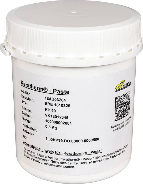 Kerafol KERATHERM KP99 500 g Wärmeleitpaste 9.2 W/mK 500 g Dose Temperatur (max.): +200 °C