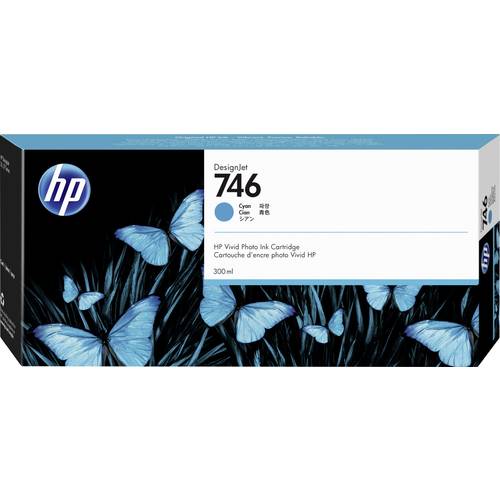 HP Druckerpatrone 746 Original Cyan 300 ml P2V80A 1 St.