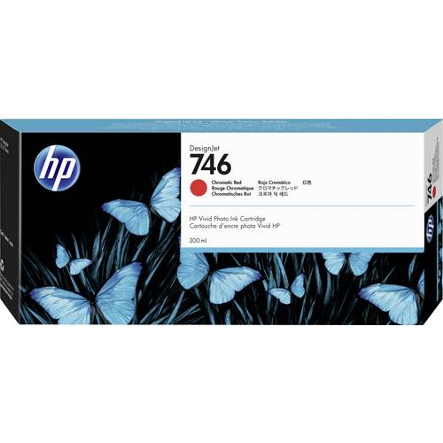 HP Druckerpatrone 746 Original Rot 300 ml P2V81A 1 St.