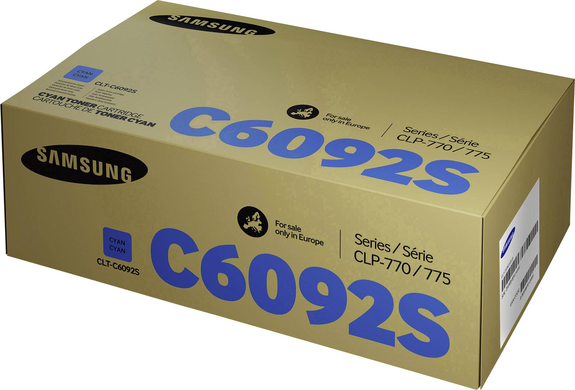 HP Samsung CLT-C6072S - Cyan - Original - Tonerpatrone (SS537A) - für MultiXpres-2