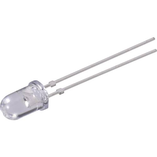 Vishay TLHE 5800 LED bedrahtet Gelb Rund 5 mm 3500 mcd 4 ° 20 mA 2 V