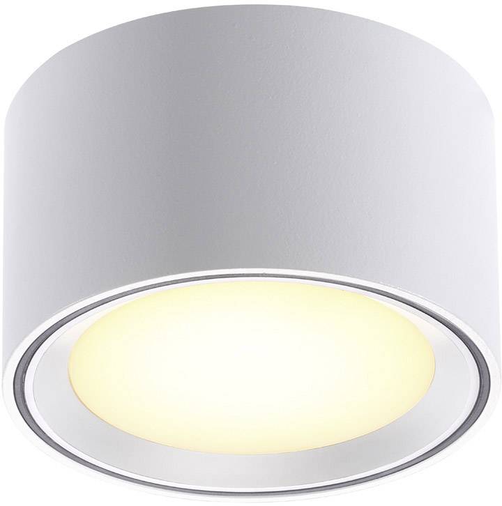 NORDLUX LED-Aufbauleuchte 8.5 W Warm-Weiß Nordlux 47540101 Fallon Weiß