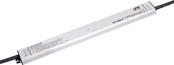 Self Electronics SLT75-24VFC-UN LED-Trafo, LED-Treiber  Konstantspannung 75 W 3.15 A 24 V/DC Montage auf entflammbaren Oberflächen, nicht dimmbar, Überlastschutz, Überspannung 1 St.