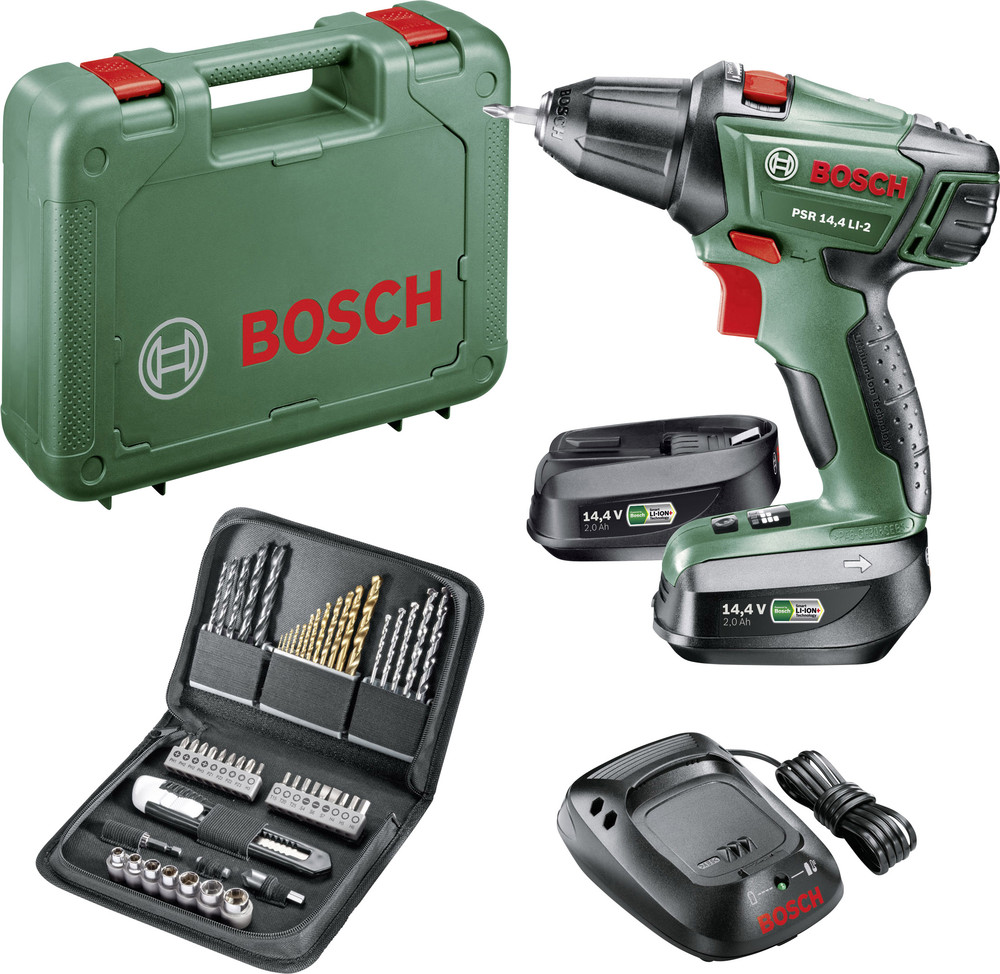 Bosch Psr 14 4 Li 2 2 Akkus Bosch Home and Garden PSR 14,4 LI-2 Akku-Bohrschrauber 14.4 V 2 Ah Li