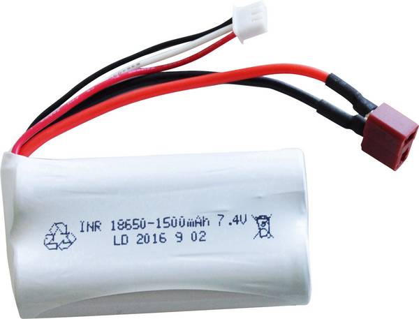 Amewi Modellbau-Akkupack (LiIon) 7.4 V 1500 mAh Zellen-Zahl: 2 Racingpack T-Stecksystem