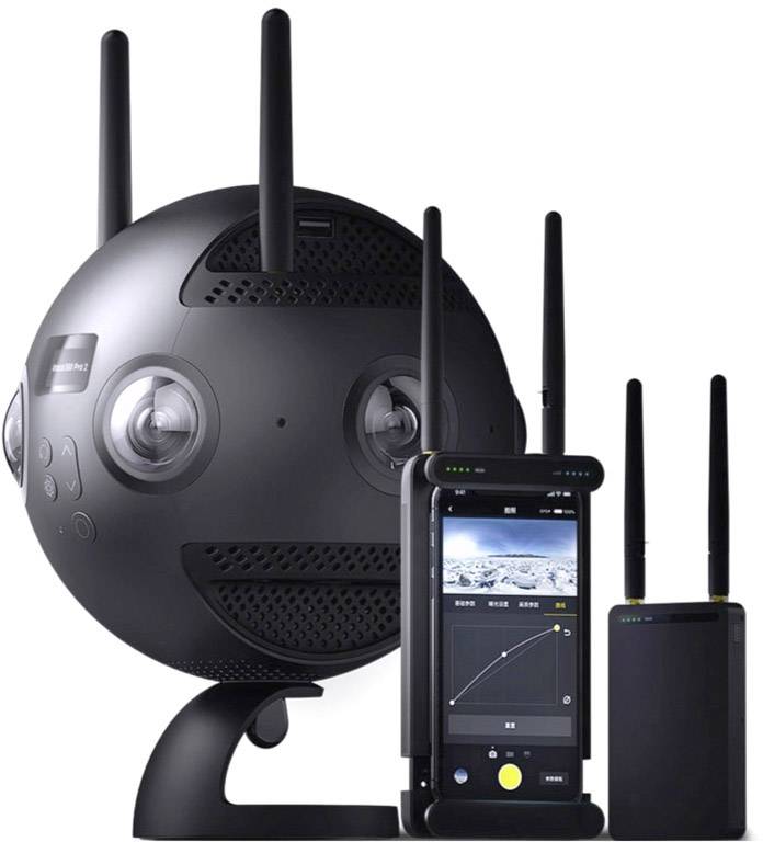 Pro 2.0 & Farsight 360 Grad Panorama-Kamera Schwarz 360°