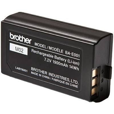 Brother BAE001 Drucker-Akku 7.2 V 1900 mAh ersetzt Original-Akku (Original) BA-E001-0
