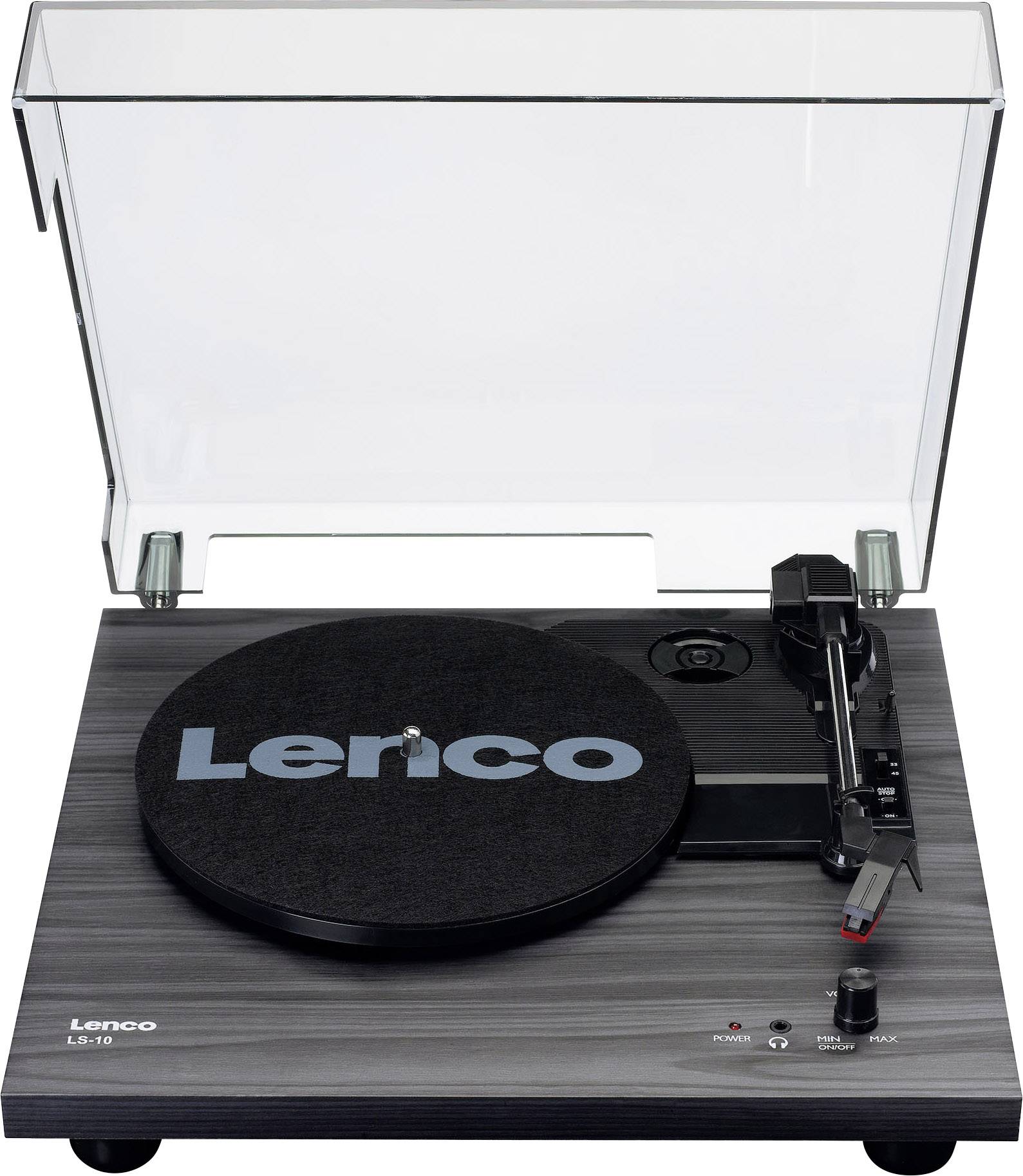 kaufen Lenco LS-10 Plattenspieler Schwarz Riemenantrieb