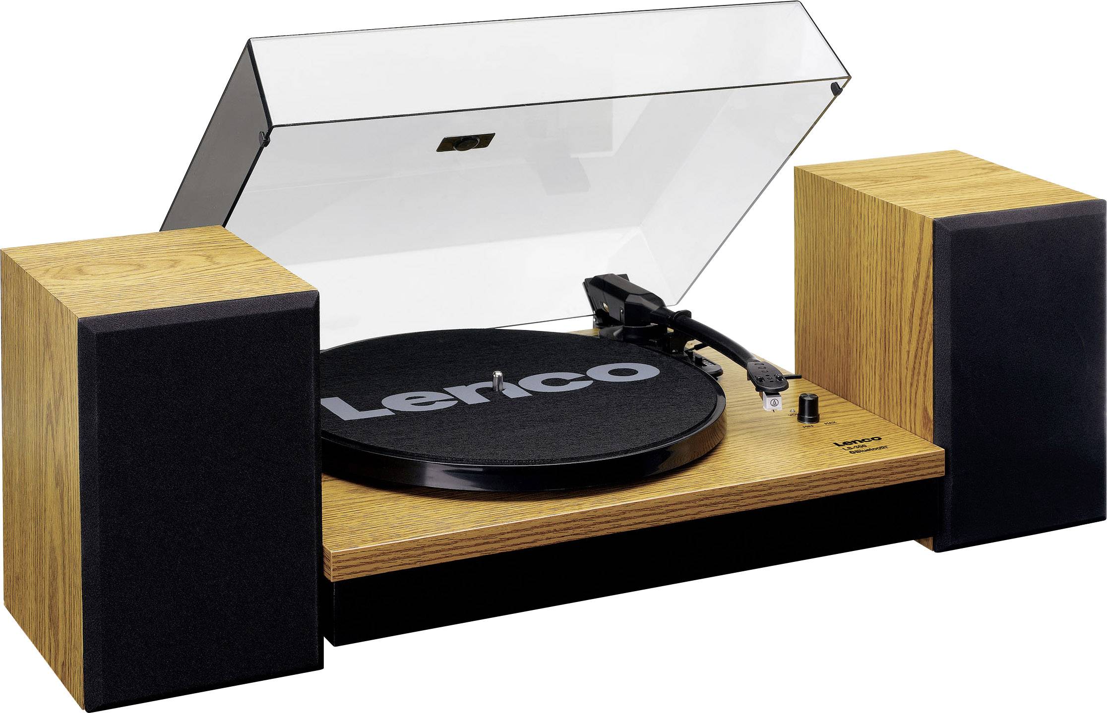 Lenco LS-300 - Audiosystem - 2 x 10 Watt - Holz - 438x350x152mm - MDF-0
