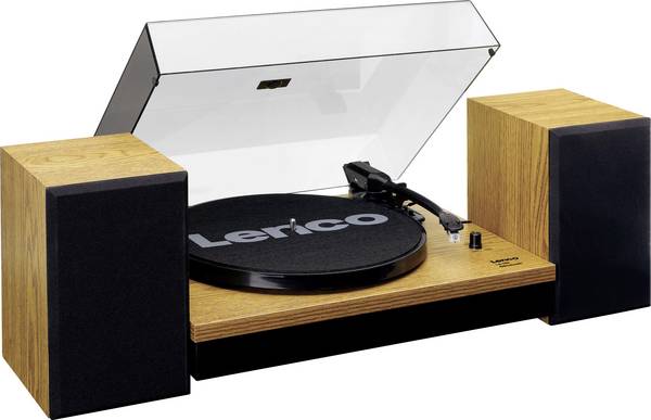 Lenco LS-300 - Audiosystem - 2 x 10 Watt - Holz - 438x350x152mm - MDF