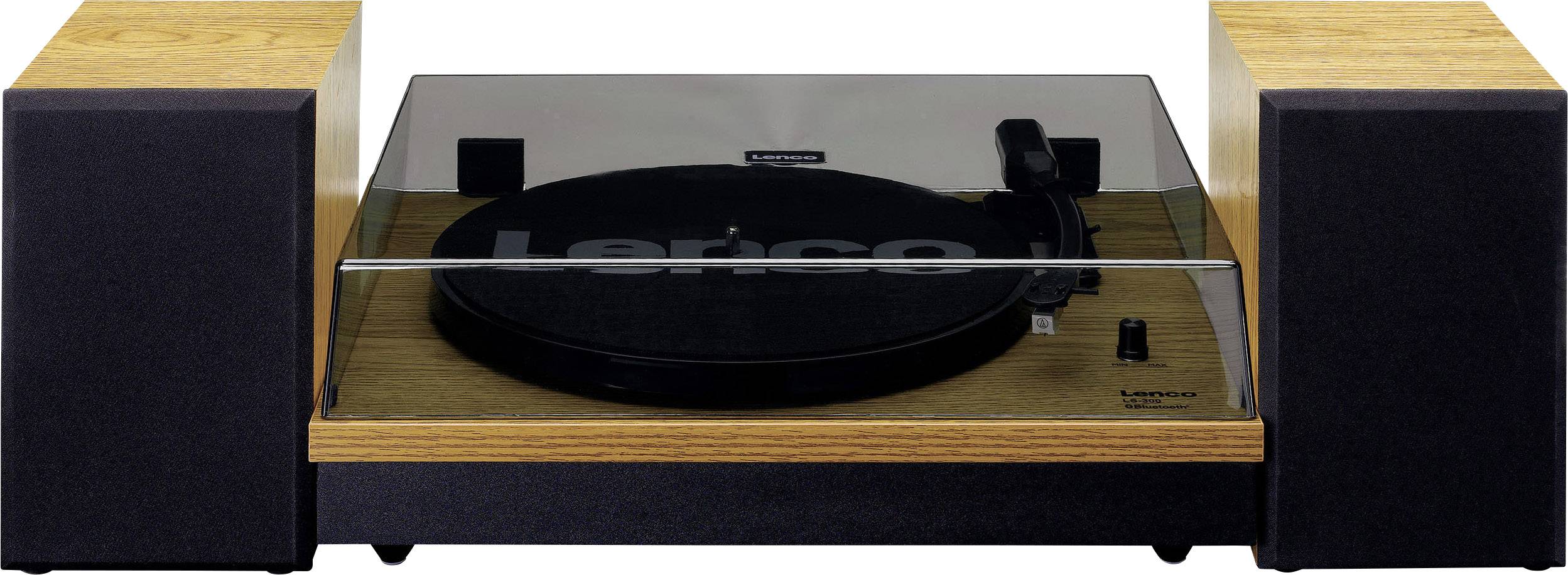 Lenco LS-300 - Audiosystem - 2 x 10 Watt - Holz - 438x350x152mm - MDF-5