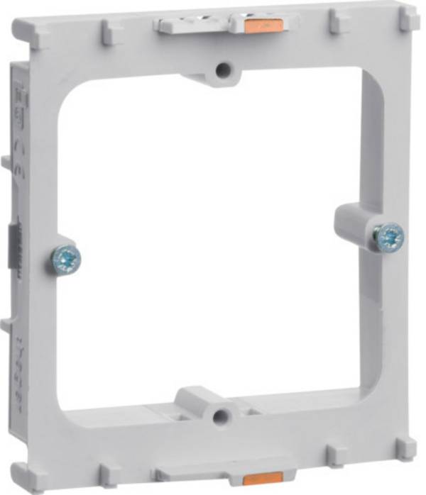 Hager GLT1511 Brüstungskanal Geräteeinbaudose (L x B) 71 mm x 64 mm 1 St. Lichtgrau (RAL 7035)