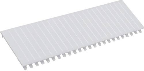 Hager S35S Shoe Moulding Plastic Pure White RAL 9010 219x54 mm 1pc