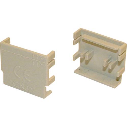 Hager KZN024 Endkappe Weiß 1 St.