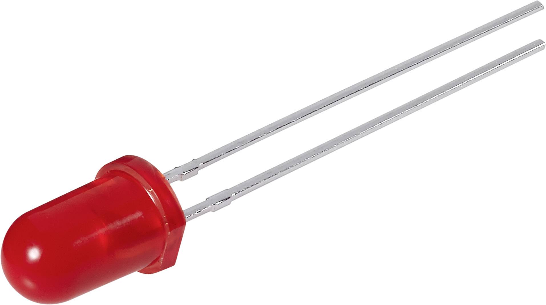 Leuchtdiode rot  2,5x5 mm rechteckig 25 Stück 