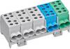 Hager KH45A HAGER KH45A 5P Mehrfarben Anschlussblock Klemme Mehrfarbig 5polig 100 A 1 St.