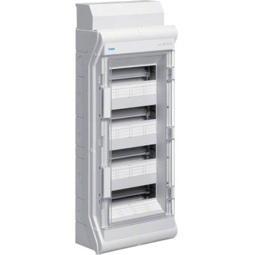 Hager VE412DN VE412DN Kleinverteiler Anzahl Teilungen = 12 Anzahl Reihen = 4 Inhalt 1 St.