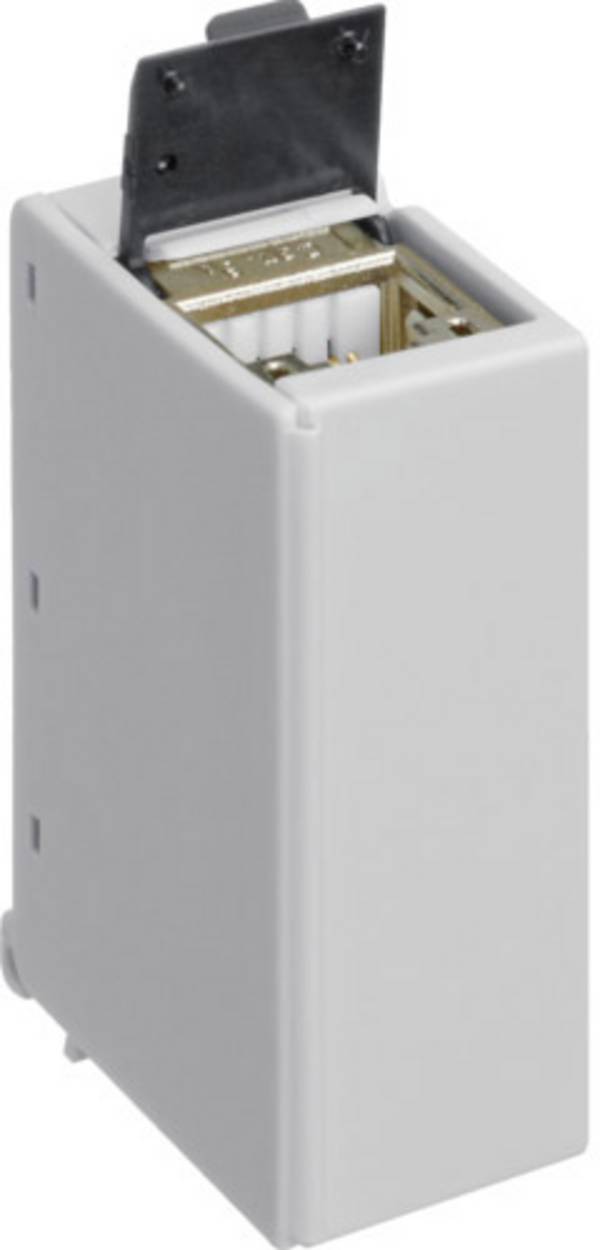 1St. Hager ZZ45ZPH6 RJ45-Buchse IP2X für Hutschiene