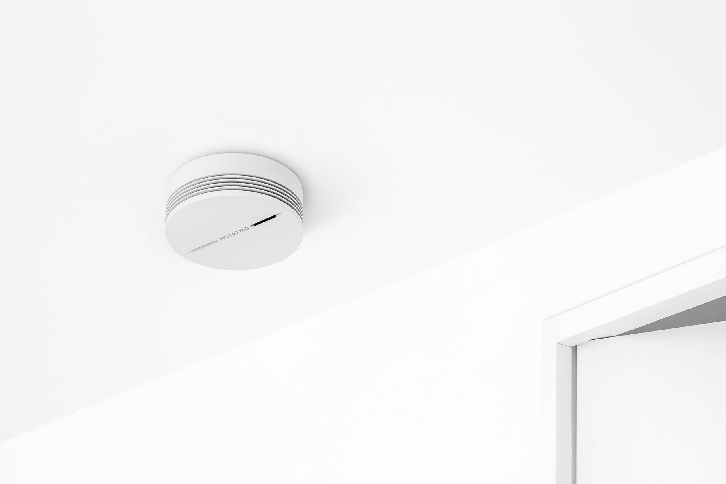 Netatmo Netatmo Smart Smoke Alarm - Rauchmelder - 802.11b/g/n, Bluetooth 4.0 Funk-Rauchwarnmelder inkl. 10 Jahres-Batter-1