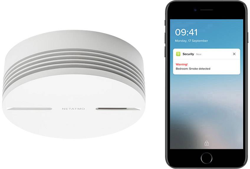 Netatmo Netatmo Smart Smoke Alarm - Rauchmelder - 802.11b/g/n, Bluetooth 4.0 Funk-Rauchwarnmelder inkl. 10 Jahres-Batter-6