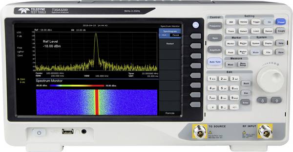 Teledyne LeCroy T3SA3100 Spektrum-Analysator Werksstandard (ohne Zertifikat) Spectrum-Analyser