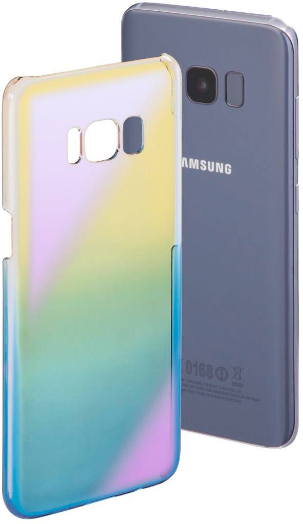 Hama Gradient Mirror Telefoonhoes - Back Cover - Geschikt voor Samsung Galaxy S8 - Blauw-0