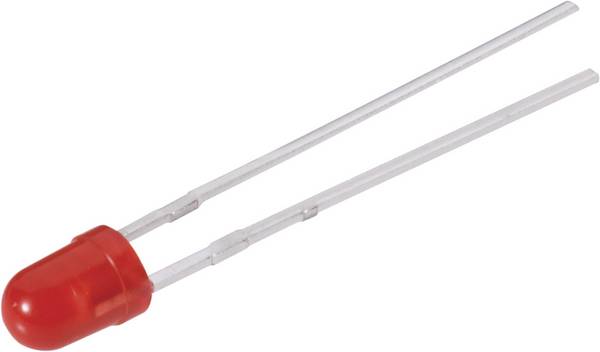 Kingbright L-934GD LED bedrahtet Grün Rund 3 mm 4 mcd 60 ° 20 mA 2.4 V
