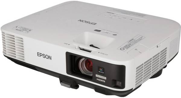 Epson Beamer EB-2250U LCD 5000 ANSI-Lumen 1920 x 1200 WUXGA automatische Trapezkorrektur, Full HD, WLAN optional, Integrierter Lautsprecher, mit Fernbedienung
