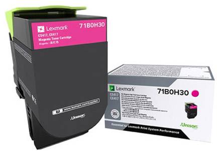 Lexmark Toner CS417 CX417 Original Magenta 3500 Seiten 71B0H30